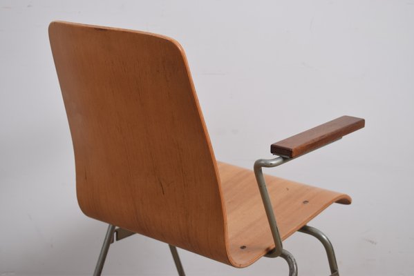 Mid-Century Industrial Dining Chair-GE-577130