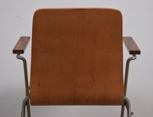 Mid-Century Industrial Dining Chair-GE-577130