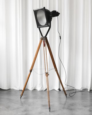 Mid-Century Industrial Reflector Lamp, 1950s-QAX-1802335