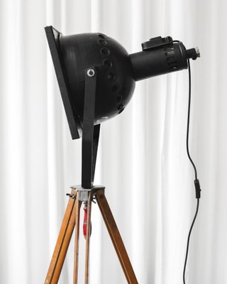 Mid-Century Industrial Reflector Lamp, 1950s-QAX-1802335