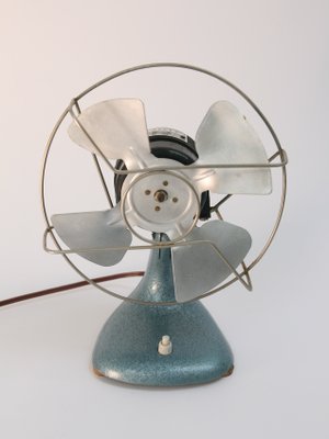 Mid-Century Industrial Table Fan from Iskra-HGJ-558523