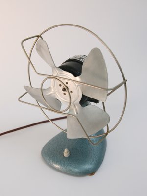 Mid-Century Industrial Table Fan from Iskra-HGJ-558523