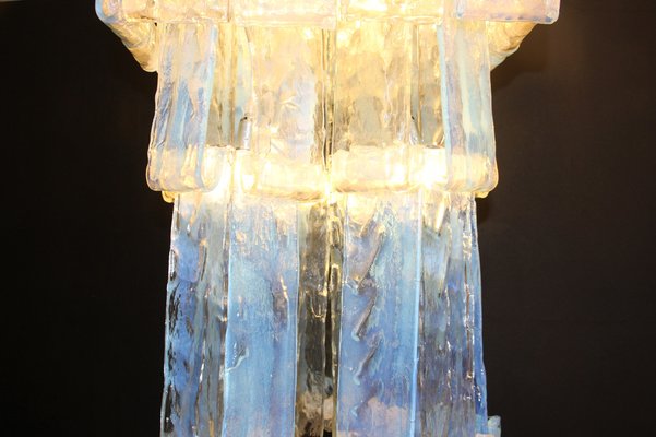 Mid-Century Iridescent Laguna Chandelier by Renato Toso for Fratelli Toso-YF-561041