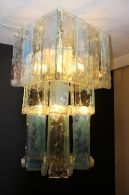 Mid-Century Iridescent Laguna Chandelier by Renato Toso for Fratelli Toso-YF-561041