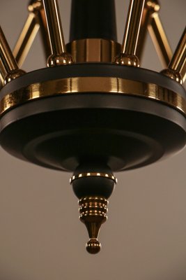 Mid-Century Italian 8-Light Chandelier attributed to Stilnovo, 1960s-MTX-1748830