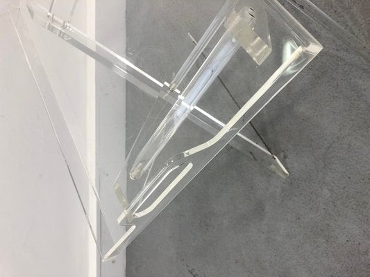 Mid-Century Italian Acrylic Glass Serving Table, 1970s-JWH-1140991