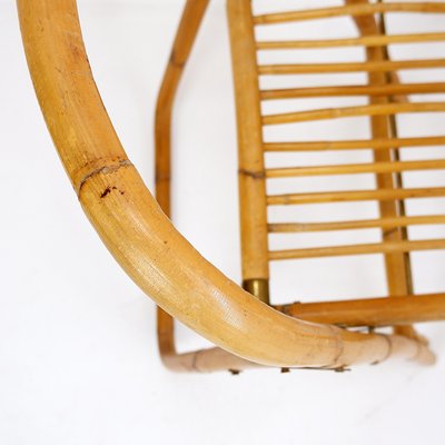 Mid-Century Italian Bamboo Folding Chair from Dal Vera, 1960s-NYF-2019080