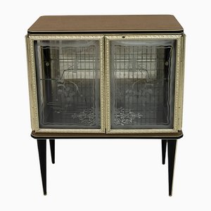 Mid-Century Italian Bar Cabinet by Umberto Mascagni for Harrods London, 1950s-FER-1094671