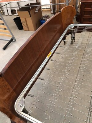 Mid-Century Italian Bed Frame, 1940s-OXJ-1723120