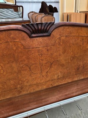 Mid-Century Italian Bed Frame, 1940s-OXJ-1723120