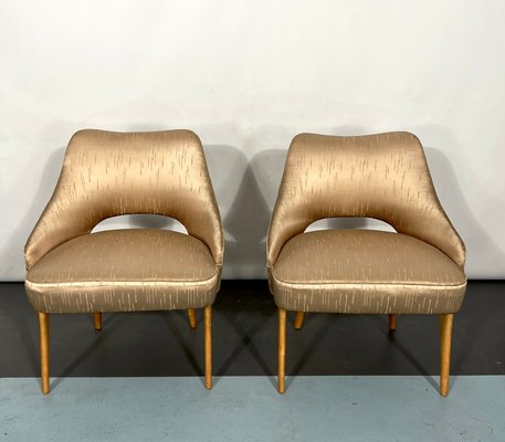 Mid-Century Italian Bedroom Chairs, 1950s, Set of 2-OT-1167839