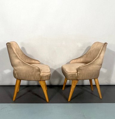 Mid-Century Italian Bedroom Chairs, 1950s, Set of 2-OT-1167839