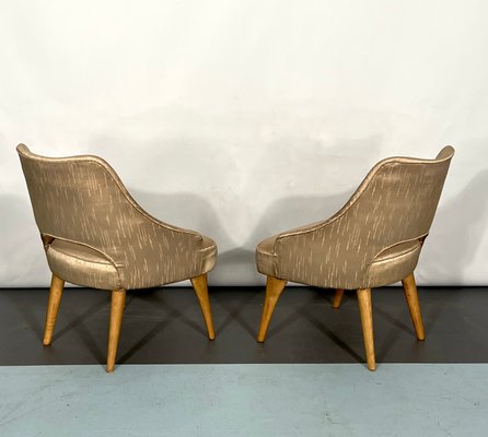 Mid-Century Italian Bedroom Chairs, 1950s, Set of 2-OT-1167839