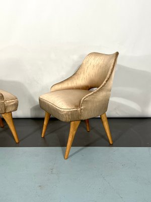 Mid-Century Italian Bedroom Chairs, 1950s, Set of 2-OT-1167839