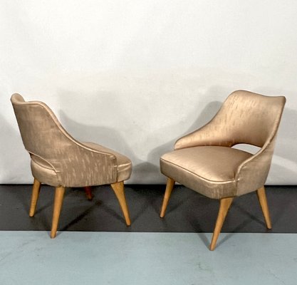 Mid-Century Italian Bedroom Chairs, 1950s, Set of 2-OT-1167839