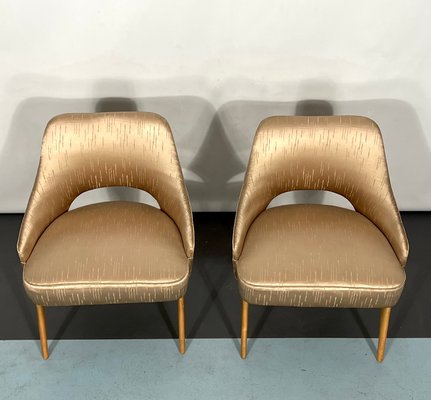 Mid-Century Italian Bedroom Chairs, 1950s, Set of 2-OT-1167839