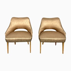 Mid-Century Italian Bedroom Chairs, 1950s, Set of 2-OT-1167839