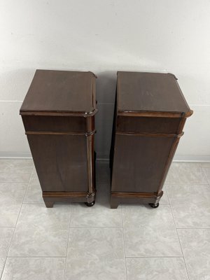 Mid-Century Italian Bedside Tables, 1930s, Set of 2-YST-2016164