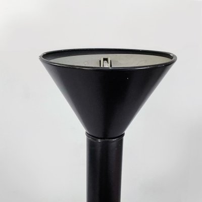 Mid-Century Italian Black Steel Callimaco Floor Lamp by Sottsass for Artemide, 1980-GDD-1134828