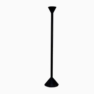 Mid-Century Italian Black Steel Callimaco Floor Lamp by Sottsass for Artemide, 1980-GDD-1134828