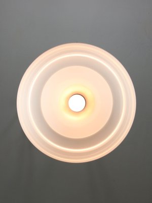 Mid-Century Italian Brass and Acrylic Glass Pendant Lamp-HGJ-1757168