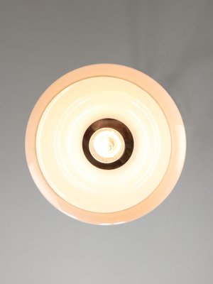 Mid-Century Italian Brass and Opaline Pendant Lamp-HGJ-1785519