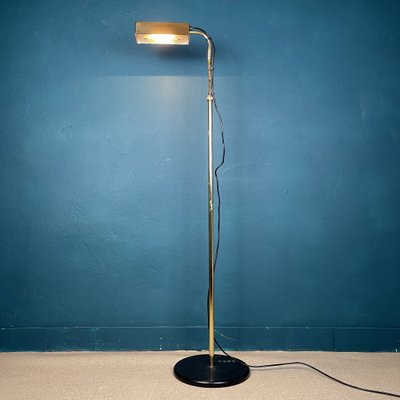 Mid-Century Italian Brass Floor Lamp by Relux Milano, 1970s-WQC-1143955