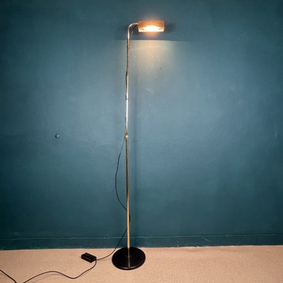 Mid-Century Italian Brass Floor Lamp by Relux Milano, 1970s-WQC-1143955