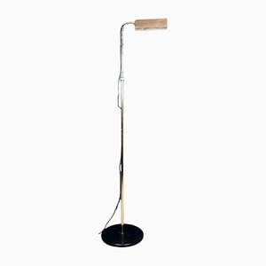 Mid-Century Italian Brass Floor Lamp by Relux Milano, 1970s-WQC-1143955