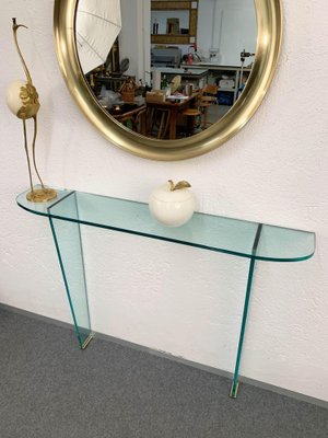 Mid-Century Italian Brass Narciso Mirror by Sergio Mazza for Artemide, 1960s-JDR-1125947