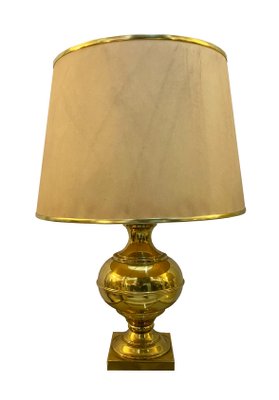 Mid-Century Italian Brass Table Lamp, 1960s-YUW-647218