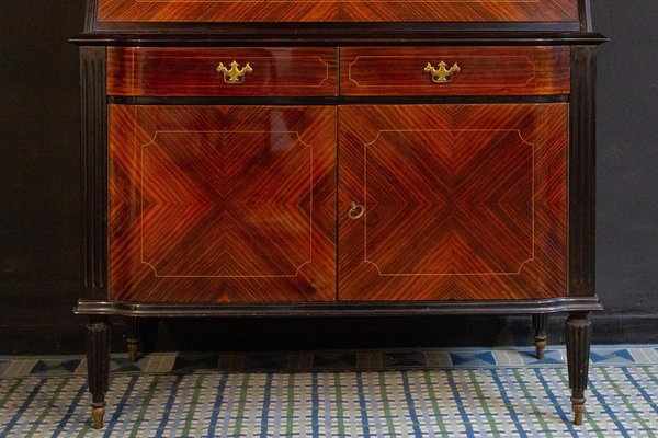 Mid-Century Italian Cabinet Bookcase, 1950s-MBH-1032453