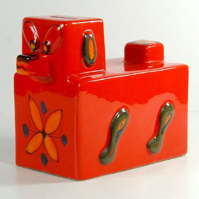 Mid-Century Italian Ceramic Money Box, 1970s-GIW-1794594