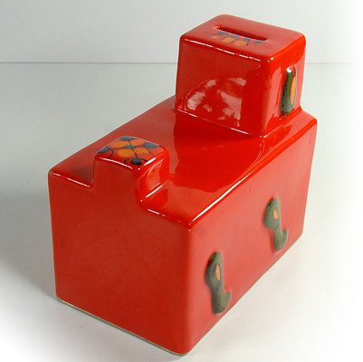 Mid-Century Italian Ceramic Money Box, 1970s-GIW-1794594