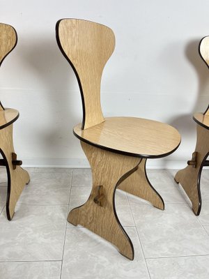 Mid-Century Italian Chairs, 1960s, Set of 6-YST-1821118