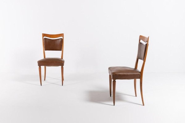 Mid-Century Italian Chairs from Vittorio Dassi, 1950s-KMC-1349202