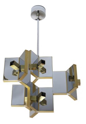 Mid-Century Italian Chandelier by Sciolari, 1970-ZVH-1368296