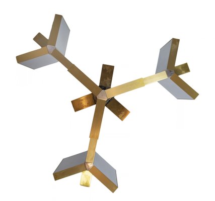 Mid-Century Italian Chandelier by Sciolari, 1970-ZVH-1368296