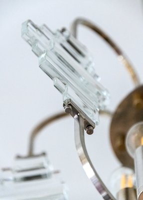 Mid-Century Italian Chandelier by Sciolari, 1970-ZVH-1177311