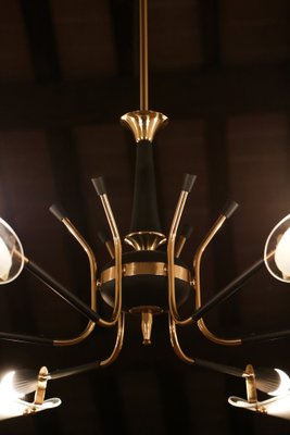 Mid-Century Italian Chandelier from Stilnovo, 1957-MTX-1748679