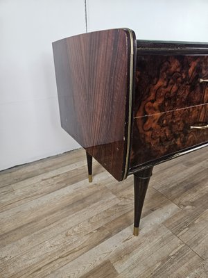 Mid-Century Italian Chest of Drawers with Six Drawers and Glass Top, 1970-ZUW-2016020