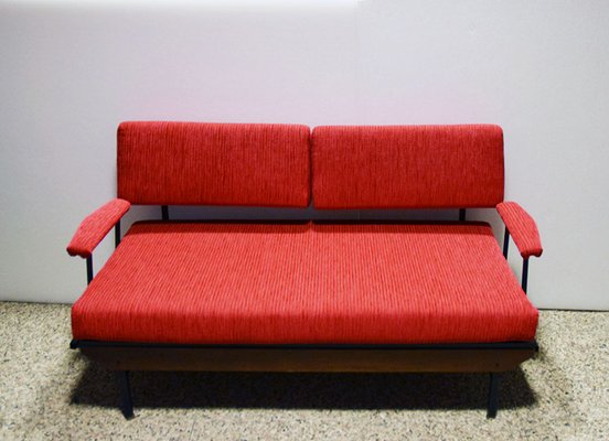 Mid-Century Italian Corduroy Sofa, 1950s-HS-743410