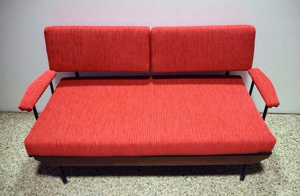 Mid-Century Italian Corduroy Sofa, 1950s-HS-743410