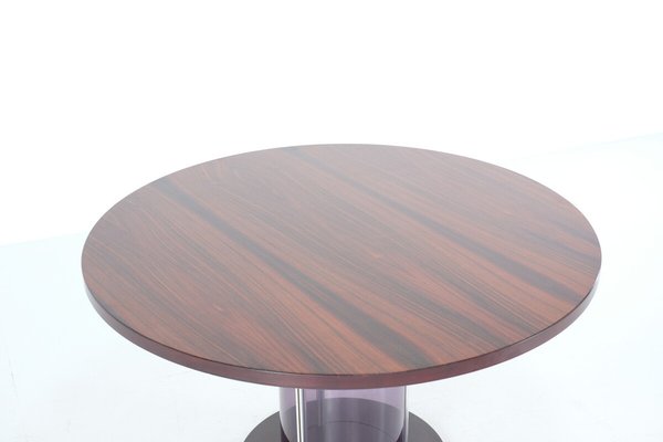 Mid-Century Italian Dining Table with Acrylic Glass Core, 1970s-JG-1796330