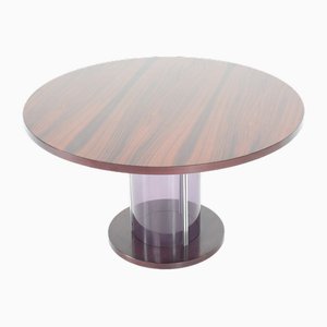 Mid-Century Italian Dining Table with Acrylic Glass Core, 1970s-JG-1796330