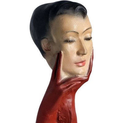 Mid-Century Italian Donna Bust Sculpture from Christian Dior, 1980s-TCS-2040268