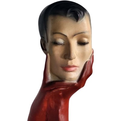 Mid-Century Italian Donna Bust Sculpture from Christian Dior, 1980s-TCS-2040268