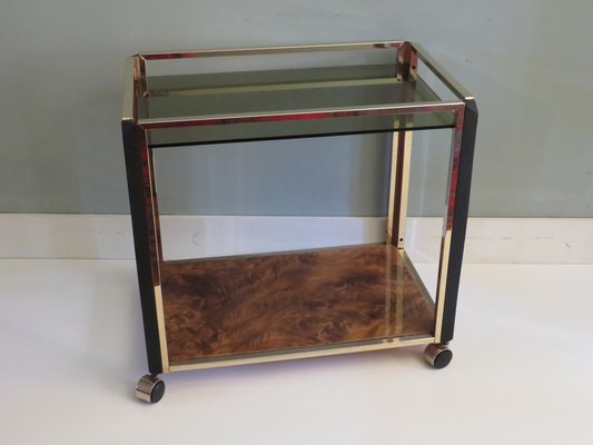 Mid-Century Italian Drinks Trolley, 1970s-UKG-1327560