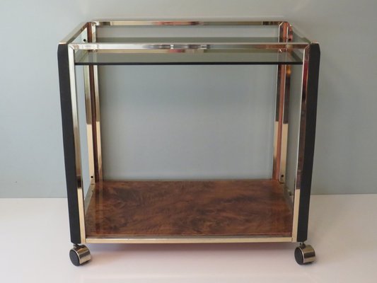 Mid-Century Italian Drinks Trolley, 1970s-UKG-1327560