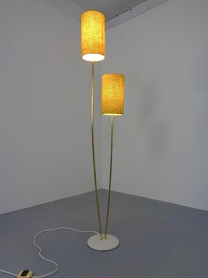 Mid-Century Italian Floor Lamp with Two Lanterns, 1950s-RDW-1291206